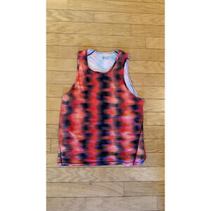 Janji Men's Run All Day Tank - Sunset Abstract / Medium